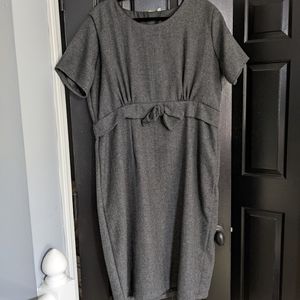 Shabby Apple XL Gray tweed like dress
